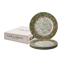 Laura Ashley 4-pc. Porcelain Salad Plate Set - Stockbridge Collectables