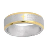 Steeltime 6MM 18K Gold Stainless Steel Band