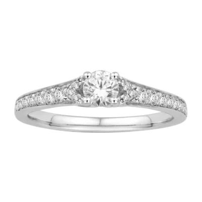 5/8 CT.T.W. 14K White Gold Diamond Ring