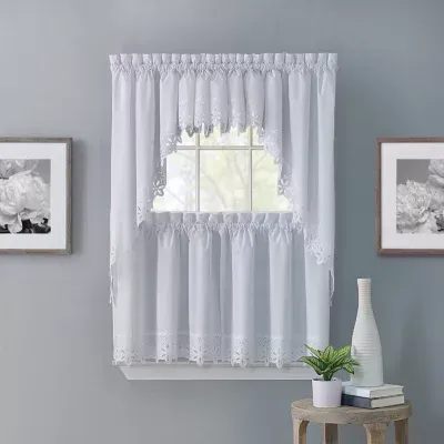 Regal Home Battenburg Swag Multi-Pack Rod Pocket Valances