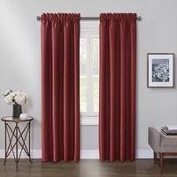 Max Blackout Mystique 100% Rod Pocket Single Curtain Panel