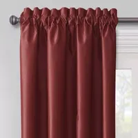 Max Blackout Mystique 100% Rod Pocket Single Curtain Panel