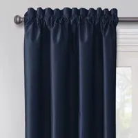 Max Blackout Mystique Rod Pocket 100% Single Curtain Panels