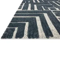 Loloi Hagen Geometric Power Loomed Indoor Rectangular Area Rug