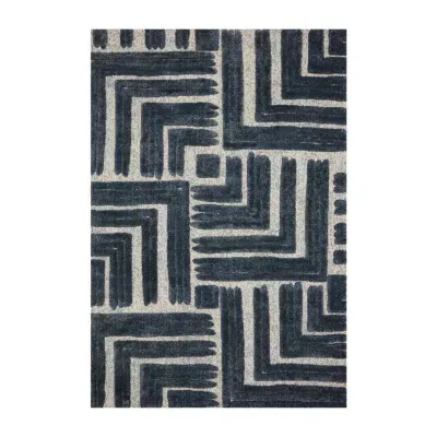 Loloi Hagen Geometric Power Loomed Indoor Rectangular Area Rug