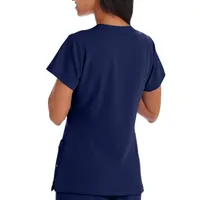Jockey 2306 Womens V Neck Short Sleeve Stretch Fabric Scrub Tops