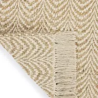 Loloi Genesis Woven Jute Textured 27"X45" Indoor Rectangular Accent Rug