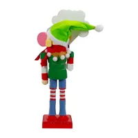 11'' Tootsie Roll Charms Blow Pop Wooden Christmas Elf Figure