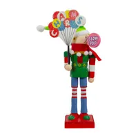 11'' Tootsie Roll Charms Blow Pop Wooden Christmas Elf Figure