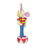 11'' Red and Yellow Charms Blow Pop Boy Tabletop Christmas Figurine