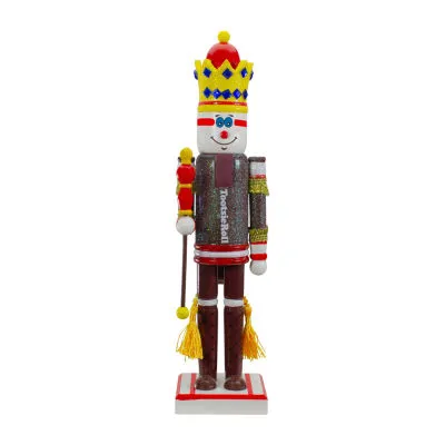 14'' Tootsie Roll Wooden Christmas Nutcracker Figure with Scepter