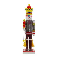 14'' Tootsie Roll Wooden Christmas Nutcracker Figure with Scepter