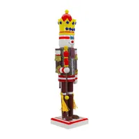 14'' Tootsie Roll Wooden Christmas Nutcracker Figure with Scepter