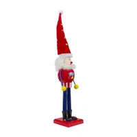 16.75'' Red and Blue Dots Christmas Nutcracker Figurine