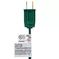 Set of 25 Transparent Multi-Color C7 Twinkle Christmas Lights - 24 ft. Green Wire