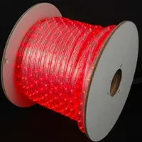 24' Red LED Commercial Grade Christmas Rope Lights