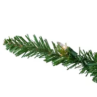 10' Pre-Lit Slim Eastern Pine Artificial Christmas Tree - Clear Lights