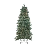 9' Pre-Lit Slim Washington Frasier Fir Artificial Christmas Tree - Clear Lights