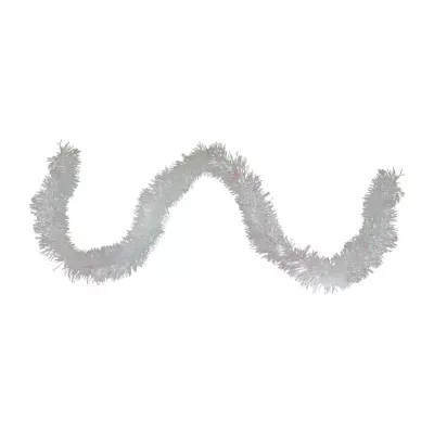 50' x 3'' Iridescent Artificial Tinsel Christmas Garland - Unlit