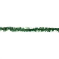 50' x 2.75'' Green Tinsel Artificial Christmas Garland - Unlit