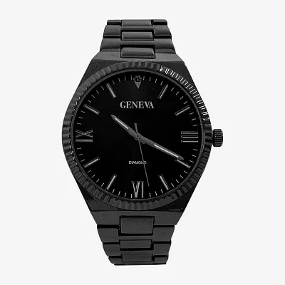 Geneva Mens Black Bracelet Watch Mac8169jc