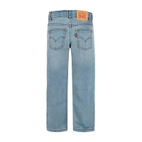 Levi's Little Boys Adjustable Waist Mid Rise 514 Straight Leg Jean