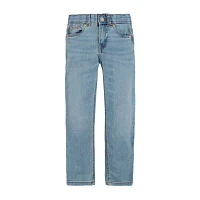Levi's Little Boys Adjustable Waist Mid Rise 514 Straight Leg Jean