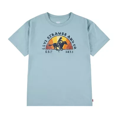 Levi's Little Boys Crew Neck Short Sleeve Graphic T-Shirt