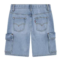 Levi's Big Boys Adjustable Waist Denim Cargo Short