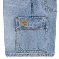 Levi's Big Boys Adjustable Waist Denim Cargo Short