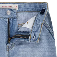 Levi's Big Boys Adjustable Waist Denim Cargo Short