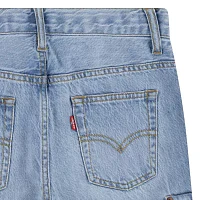 Levi's Big Boys Adjustable Waist Denim Cargo Short