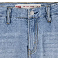 Levi's Big Boys Adjustable Waist Denim Cargo Short