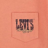 Levi's Big Boys Crew Neck Short Sleeve Graphic T-Shirt