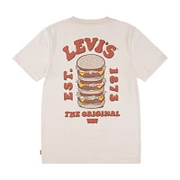 Levi's Big Boys Crew Neck Short Sleeve Graphic T-Shirt