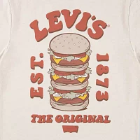 Levi's Big Boys Crew Neck Short Sleeve Graphic T-Shirt