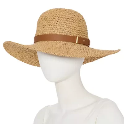 a.n.a Belted Straw Womens Cowboy Hat