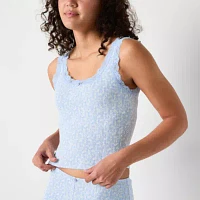 Arizona Body Womens Sleeveless U Neck Pajama Top