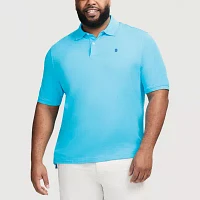IZOD Advantage Performance Big and Tall Mens Classic Fit Short Sleeve Polo Shirt