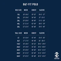 IZOD Advantage Performance Big and Tall Mens Classic Fit Short Sleeve Polo Shirt