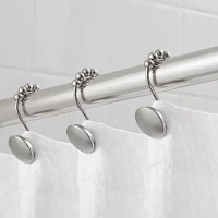Maytex Mills Luminex Peyton Glide Shower Curtain Hooks