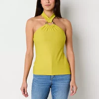 Bold Elements Womens Sleeveless Mock Neck Top