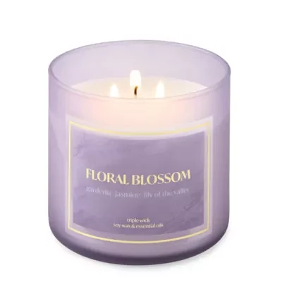 Distant Lands Floral Blossom Scented Jar Candle