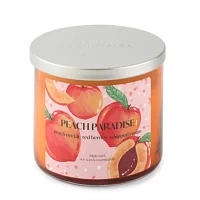 Distant Lands 14oz 3 Wick Peach Paradise Scented Jar Candle