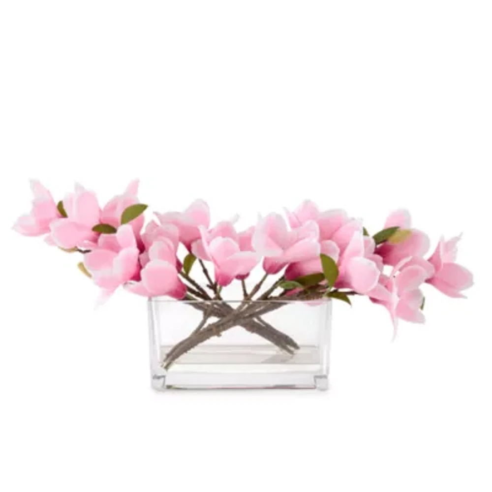 Linden Street Pink Magnolia Floral Arrangement