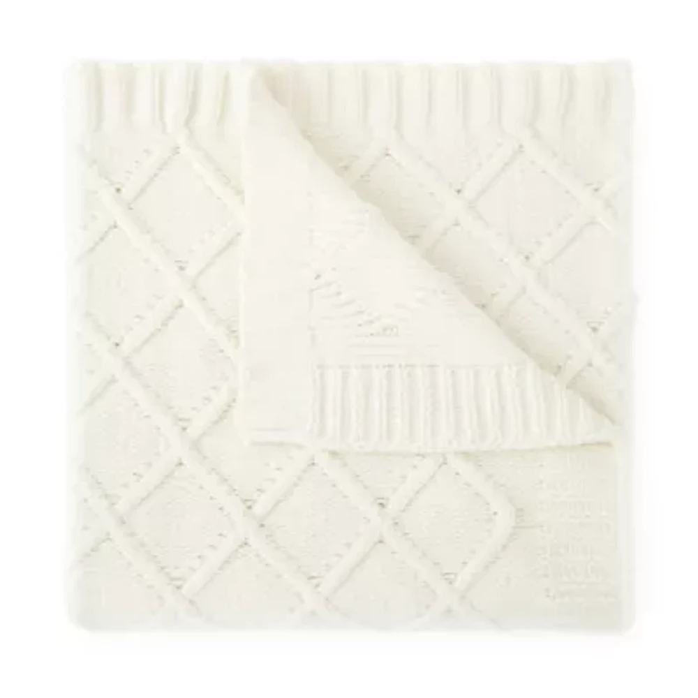 Linden Street Lattice Throw