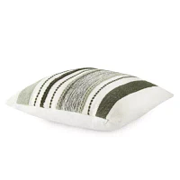 Linden Street Nubby Stripe Square Throw Pillows