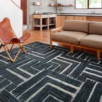 Loloi Hagen Geometric Power Loomed Indoor Rectangular Runner