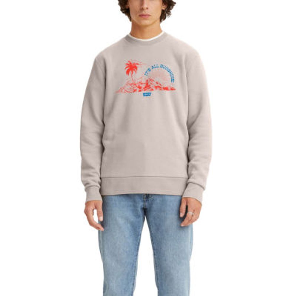 Levi’s® Men's T3 Crew Neck Long Sleeve Sweatshirt