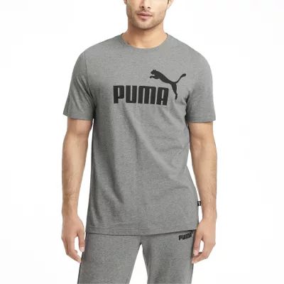 PUMA Essentials Mens Crew Neck Short Sleeve Graphic T-Shirt